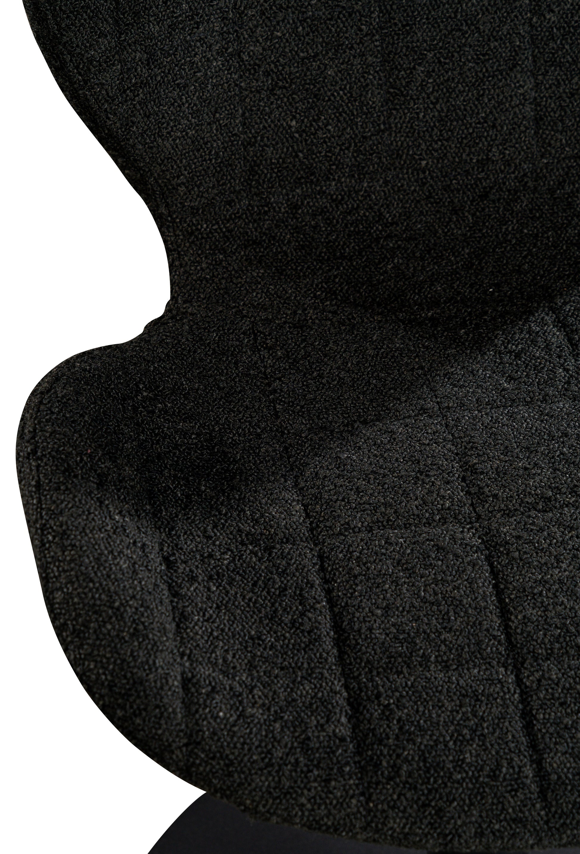 black swivel chair
