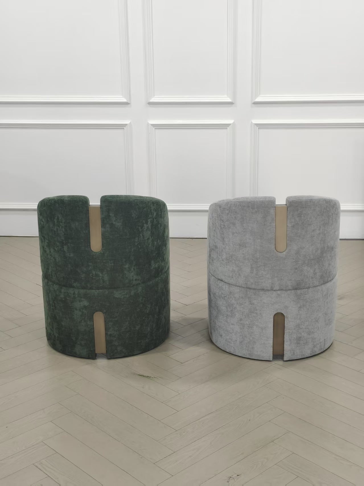 gray dining chair with arms