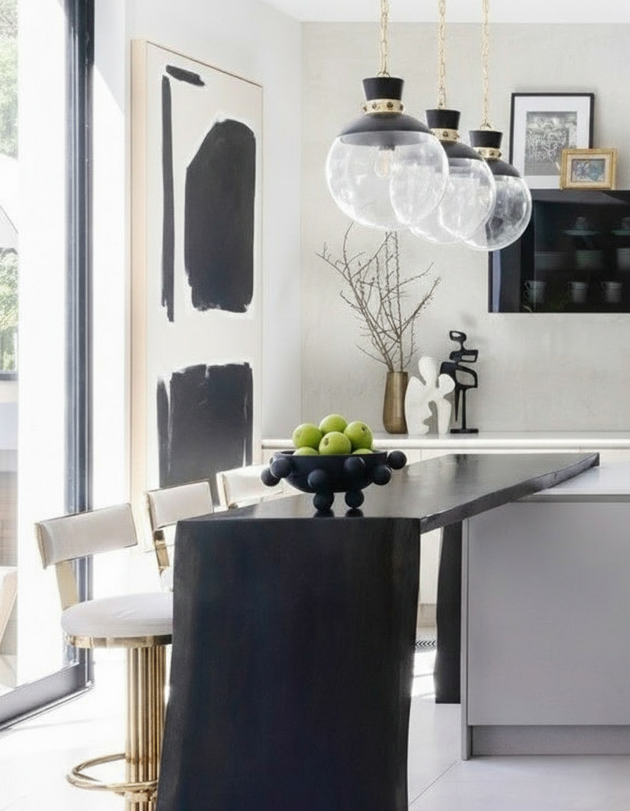 gold kitchen stools
