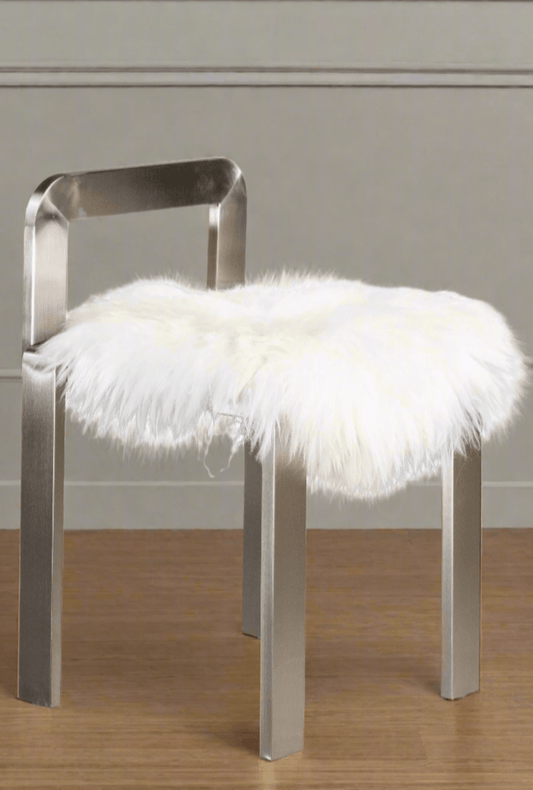 sheepksin accent chair