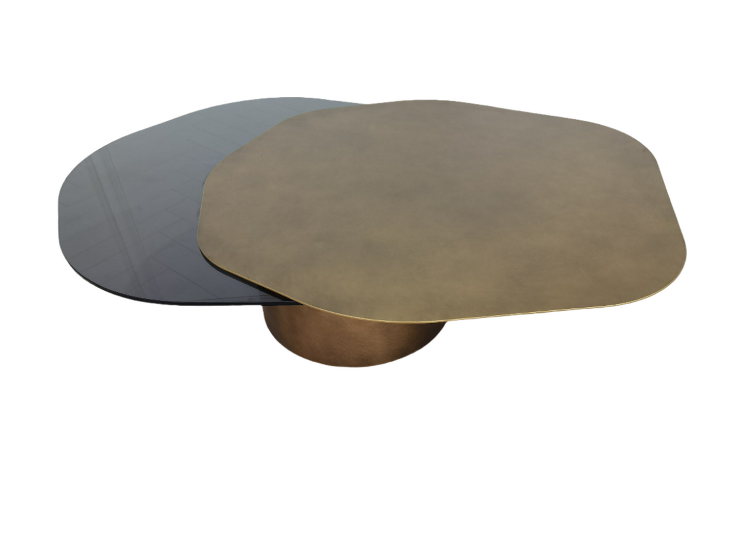 modern free form coffee table