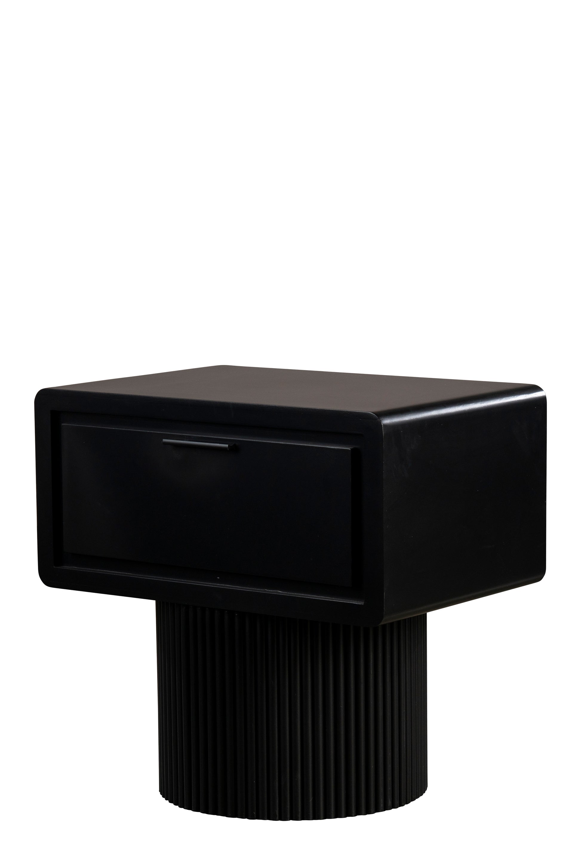black round nightstands