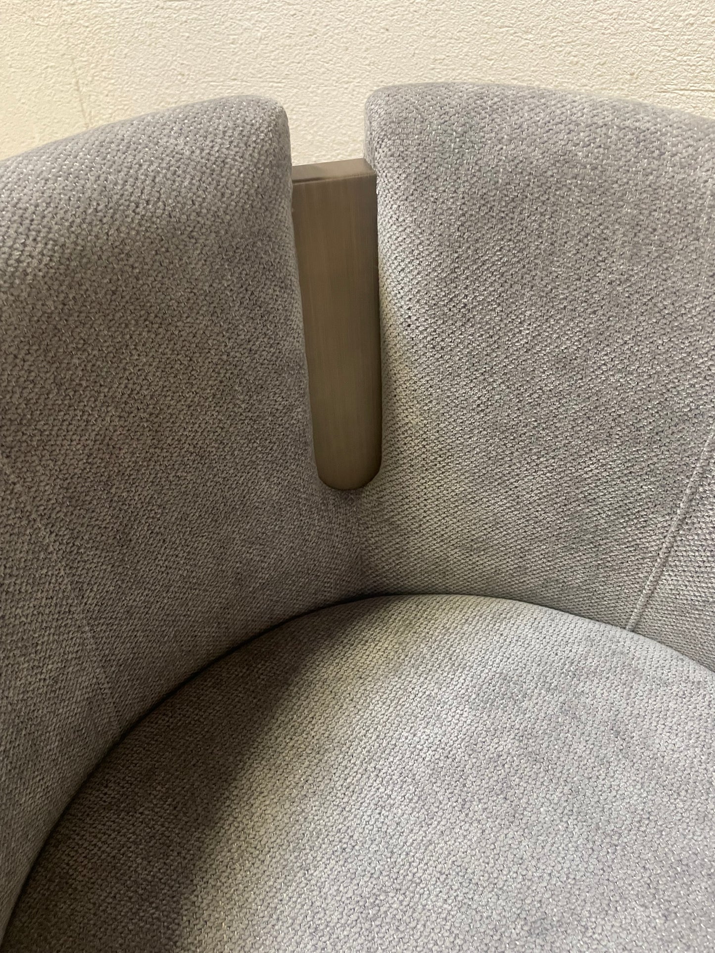 Bently Gray and Gold Armchair Dining Chair