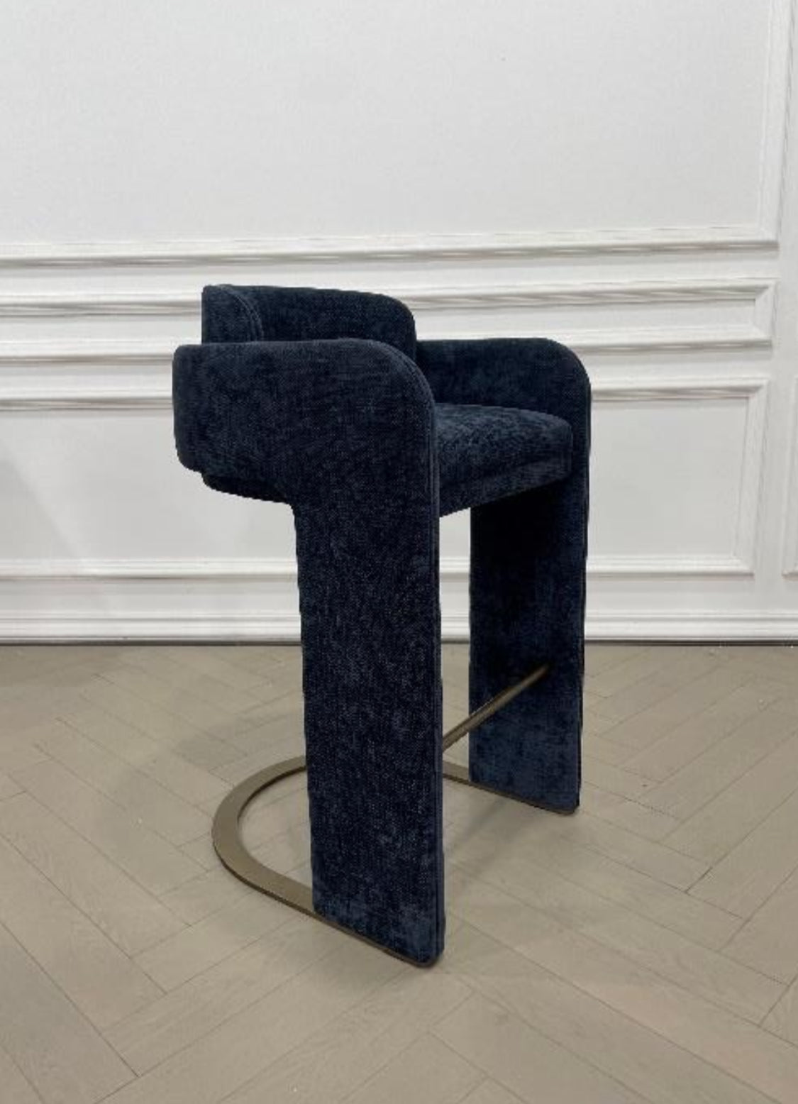 velvet bar chair