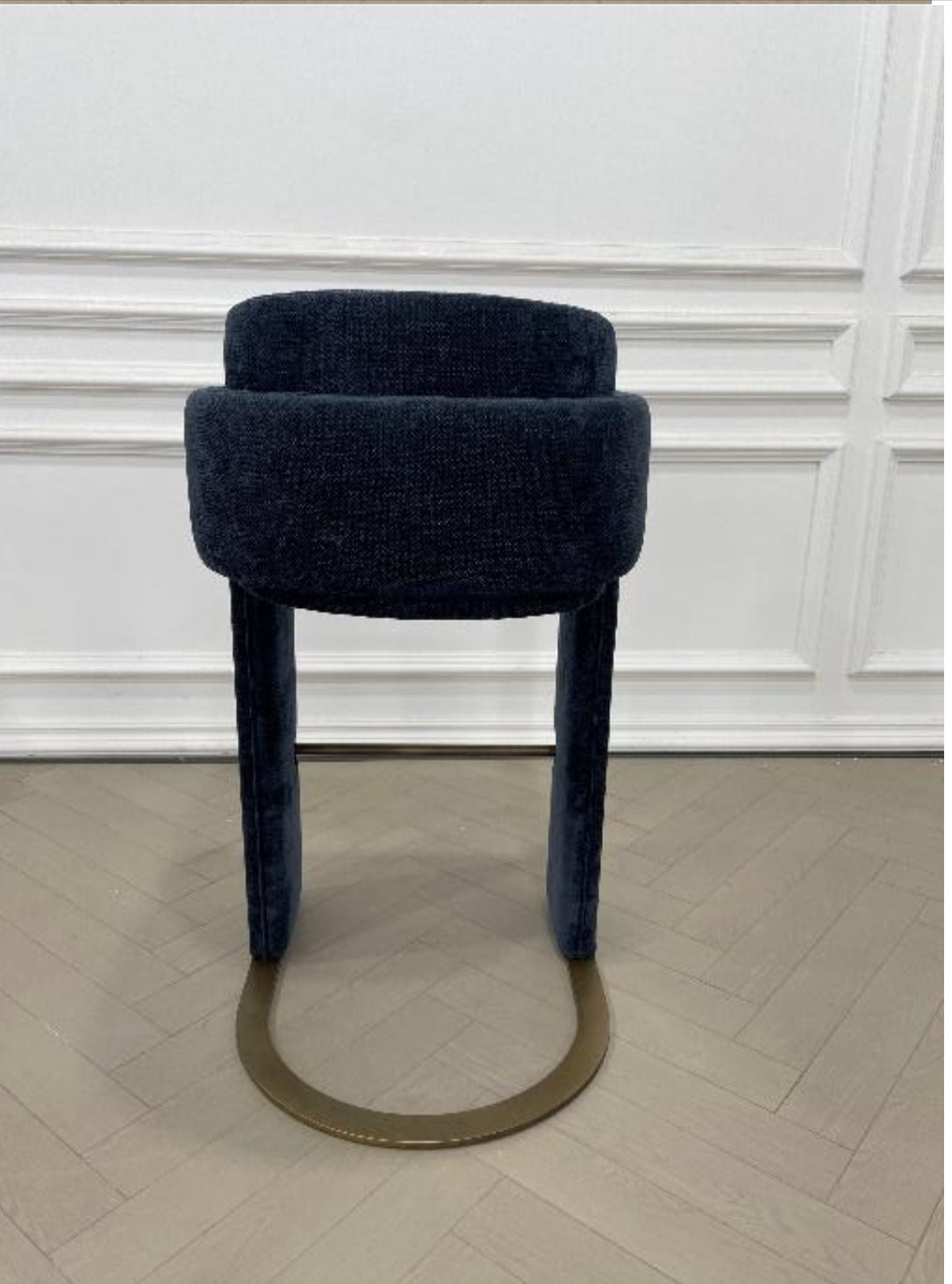 upholstered luxury bar chair