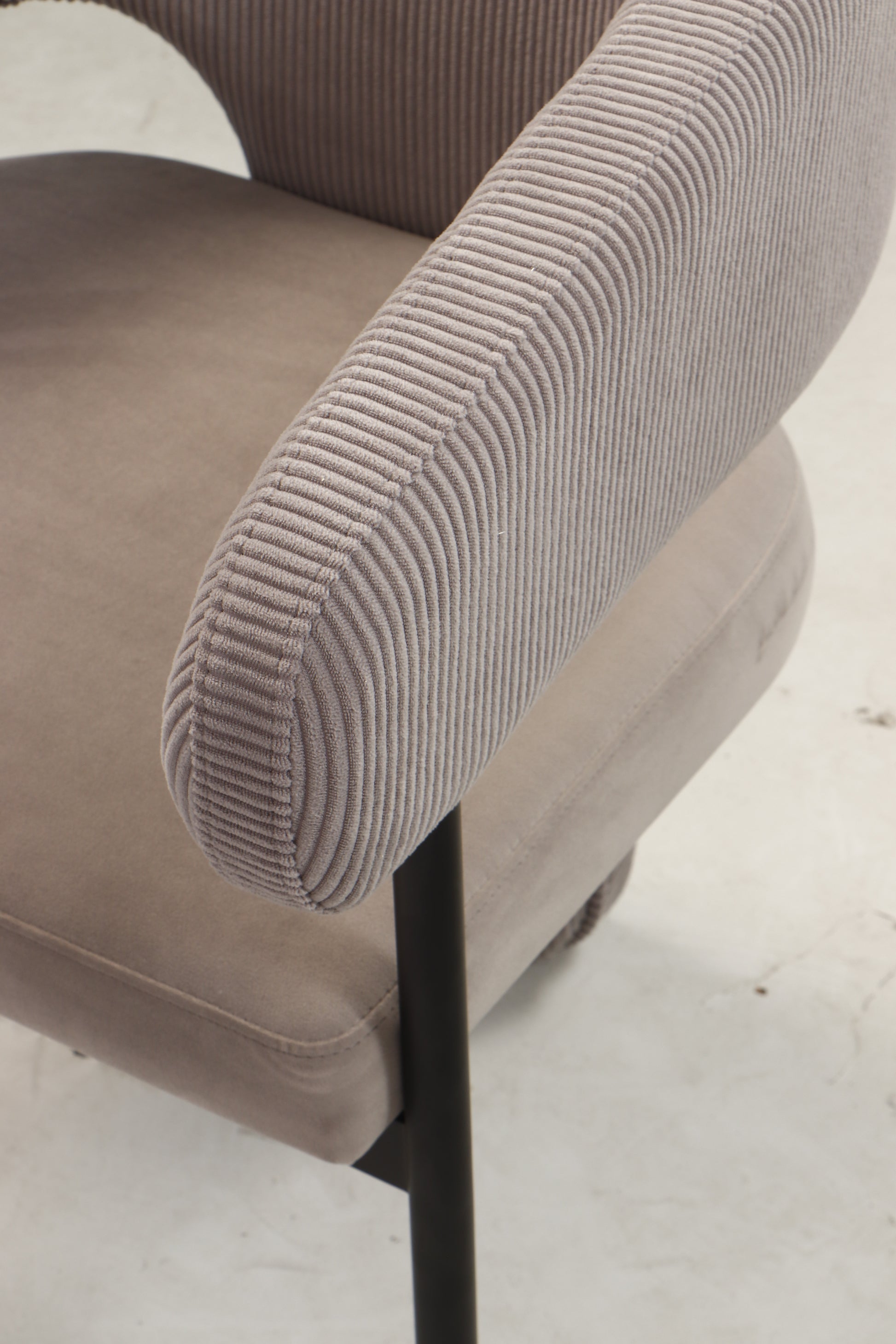 gray corduroy