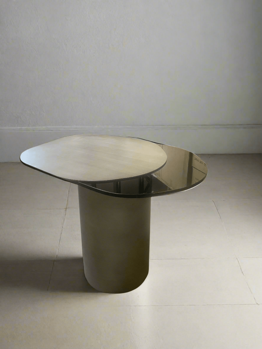 irregular shape end table