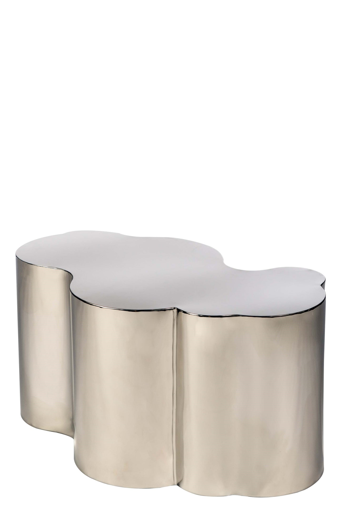 Kate and Luca Coffee Table Set in Silver