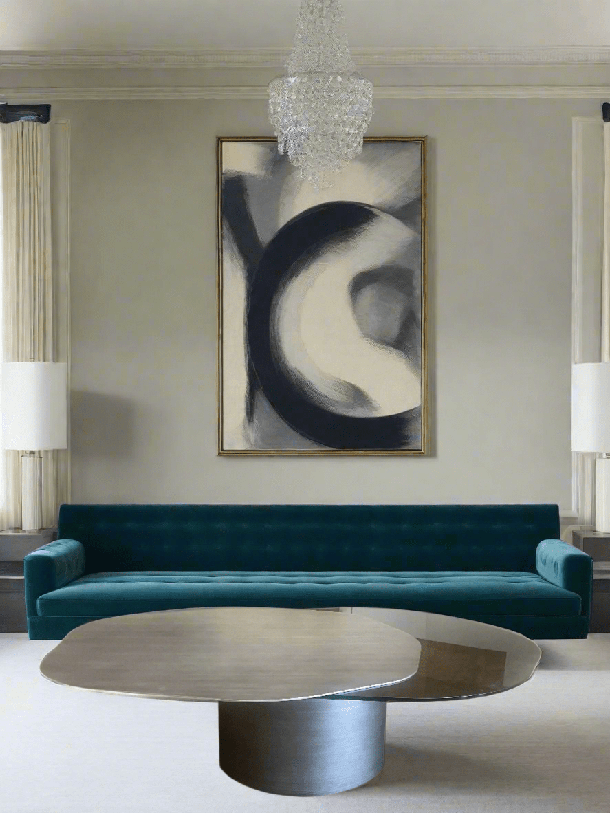 free form living room table
