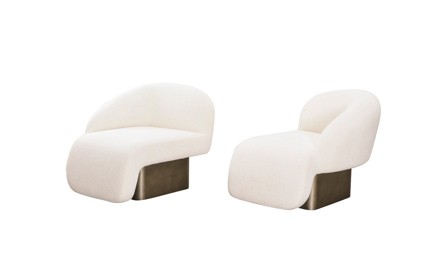 Kaia unique chic living room chairs by Statements by J