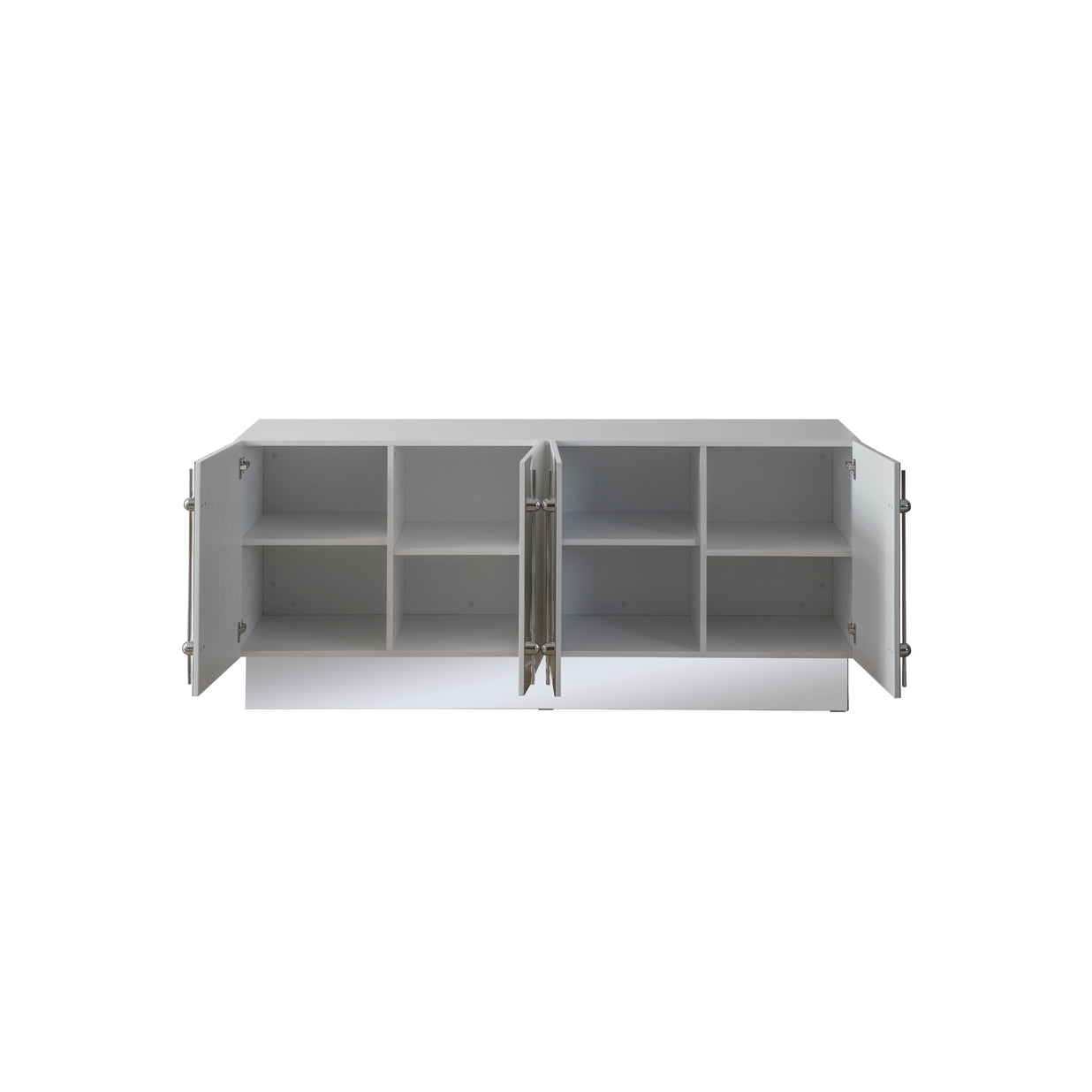 Callista Sideboard in White and Silver