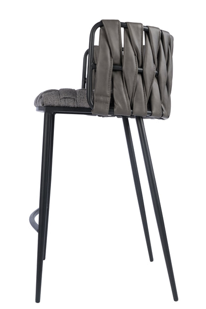 Milano Counter Chair in Gray