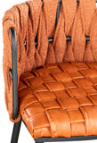 1538CS-ORG-Milano Counter Chair in Orange