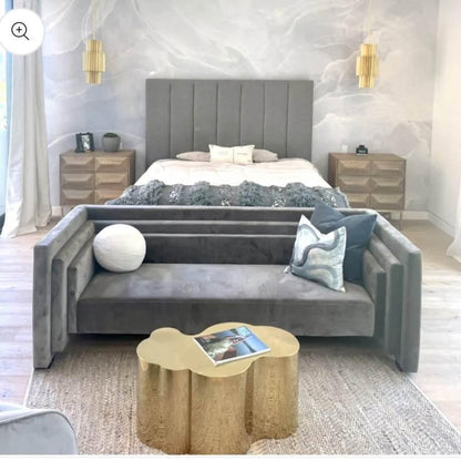 Quadra Gray Modern Sofa