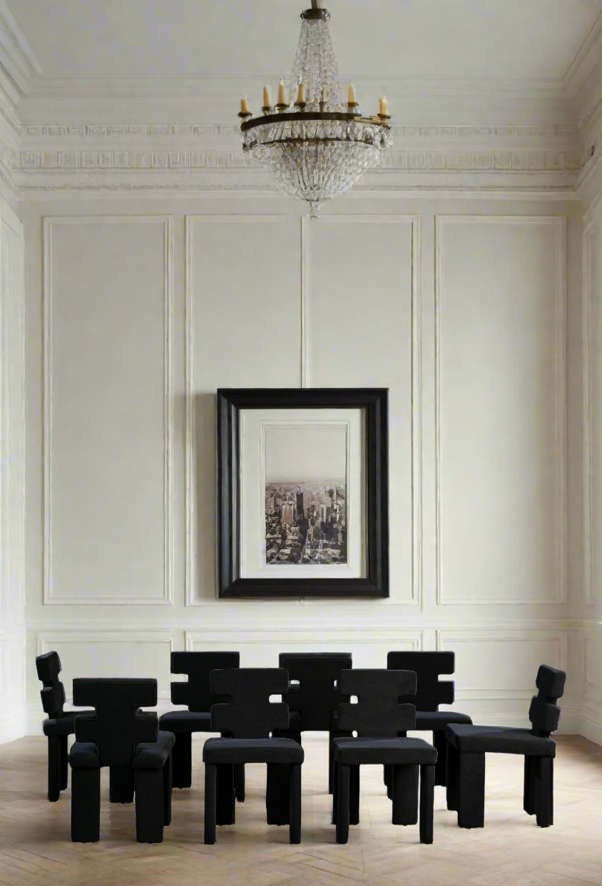 Mya Dining Chair in Black