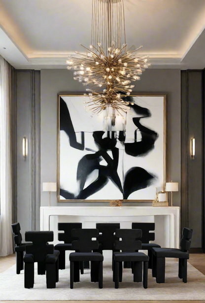Mya Dining Chair in Black