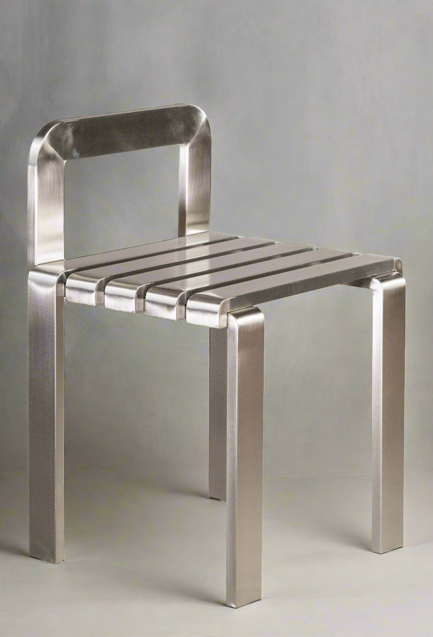 Tara Silver Metal Chair
