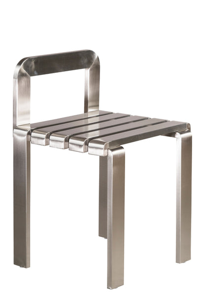 Tara Marble Top Bistro Dining Table Set for 4  in Black and White