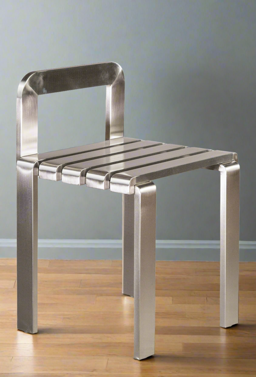 Tara Silver Metal Chair