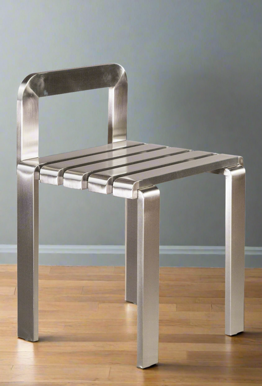 Tara Silver Metal Chair