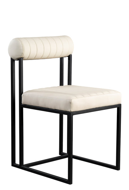 Milo Rectangular Dining Table Set for 6 in White