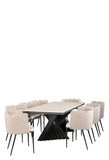 1689DC-BGE-Marbella  Dining Chair in Off white