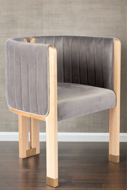 Monaco Dining Chair in Gray