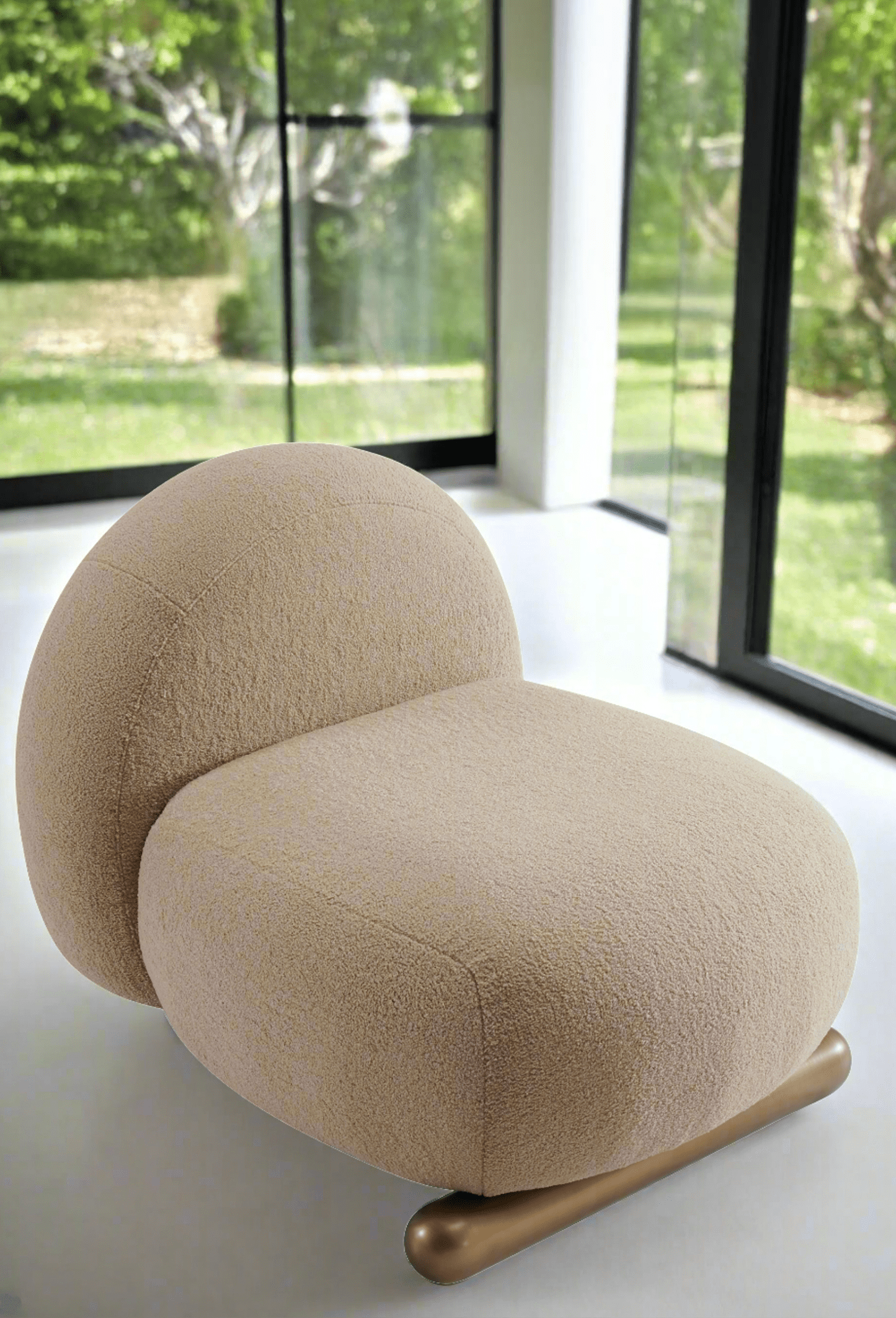 Pasha Shearling Lounge Chair – Statements by J