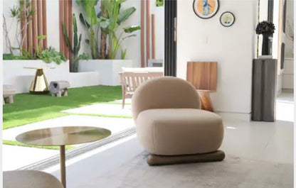 Pasha Shearling Lounge Chair
