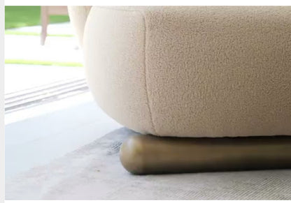 Pasha Shearling Lounge Chair