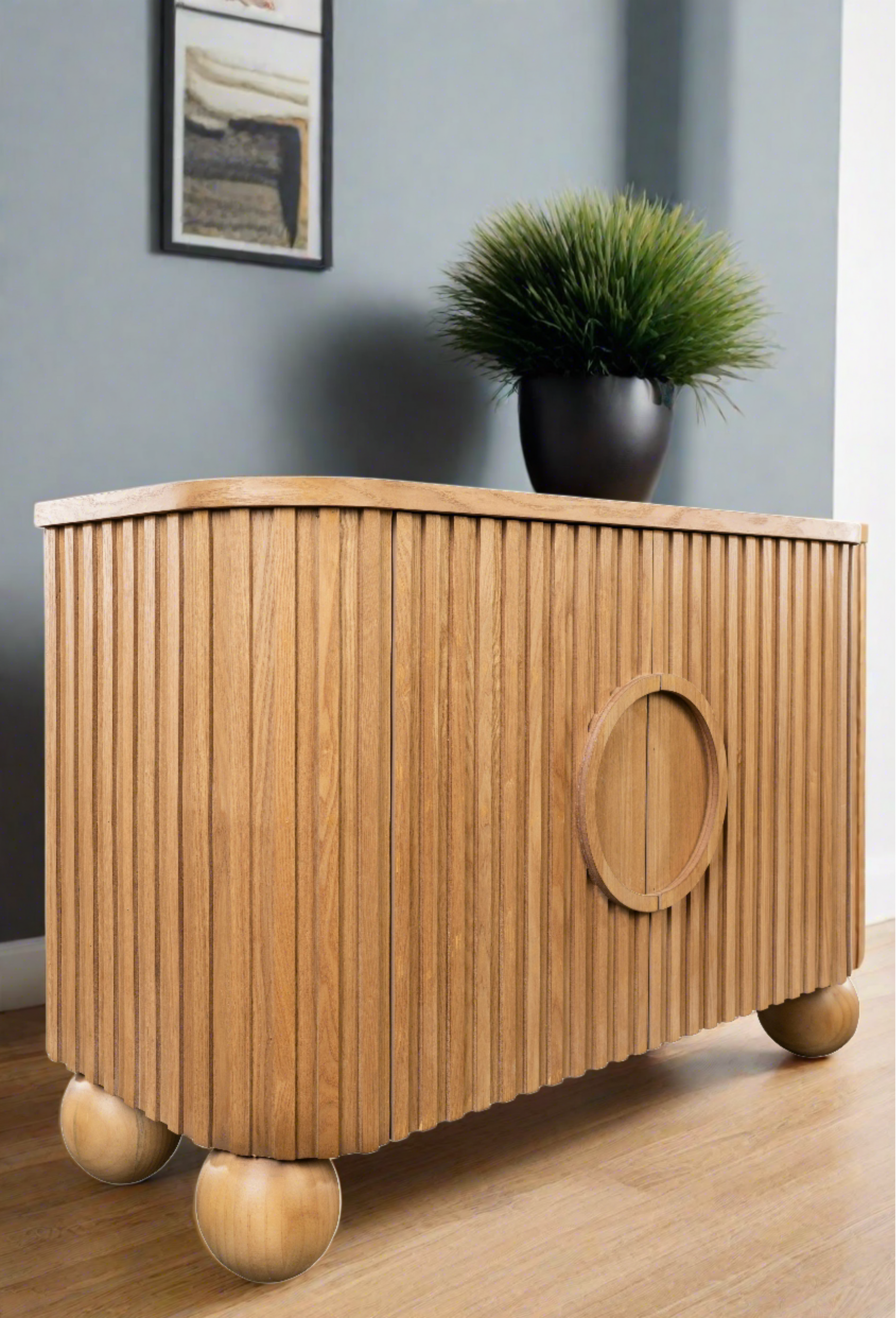rounded cabinet