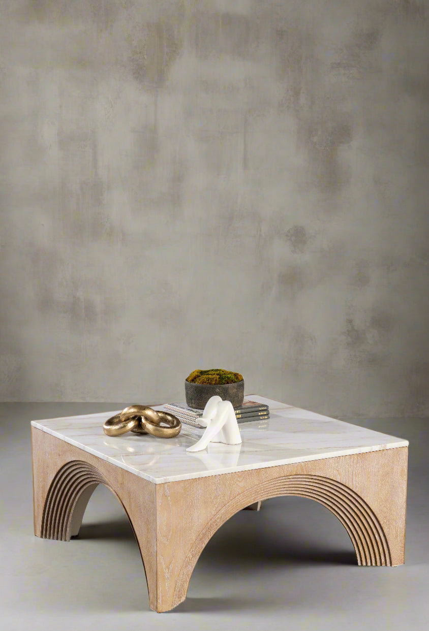 oversized square coffee table