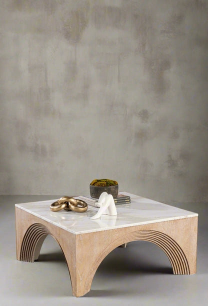 oversized square coffee table