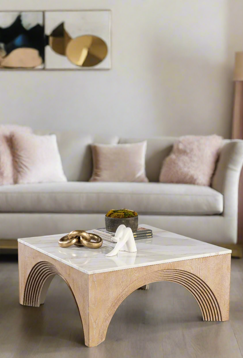 Arch coffee table