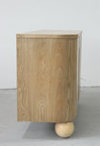 DM20739-Flamm Accent Cabinet with Ball Feet