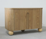 DM20739-Flamm Accent Cabinet with Ball Feet