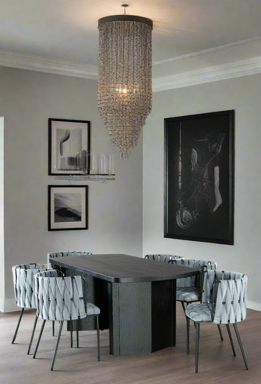 Bradley Rectangular Dining  in Black