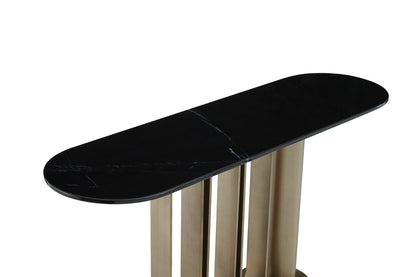 oval top cpnsole table