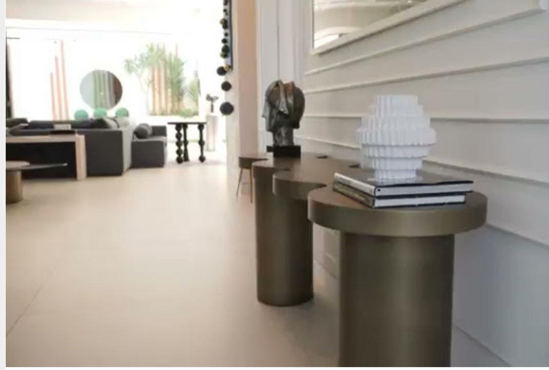 Modern Irregular Nuage Console Table
