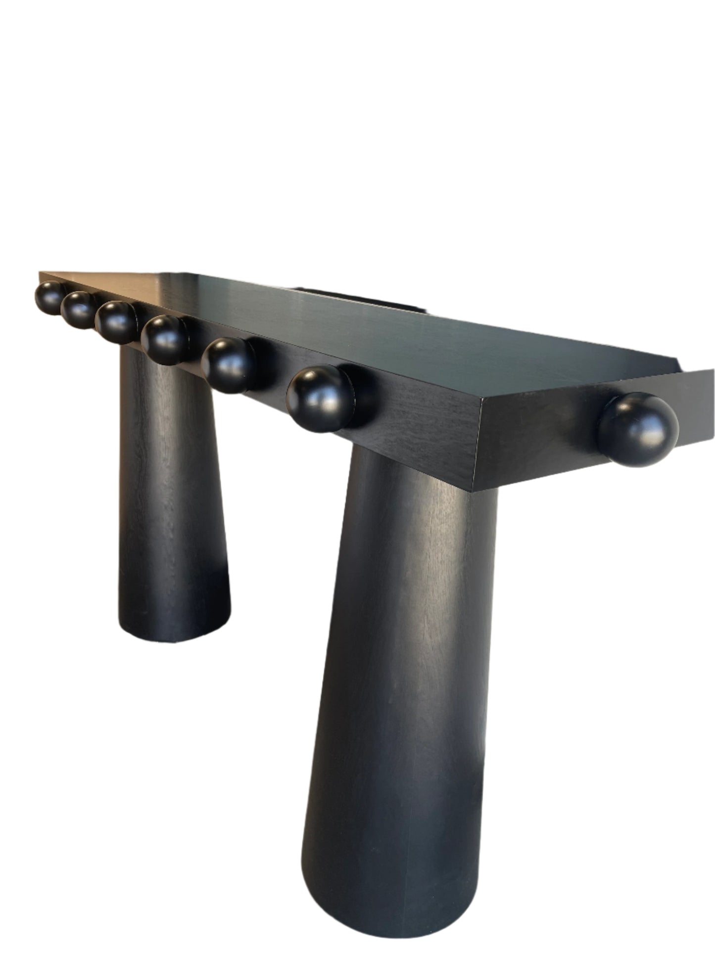 Dot Modern Console Table in Black