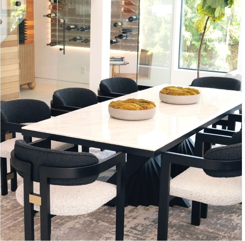 contemporary dining table set