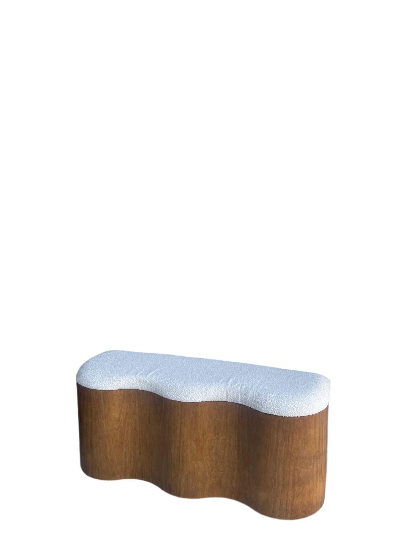 curved bench