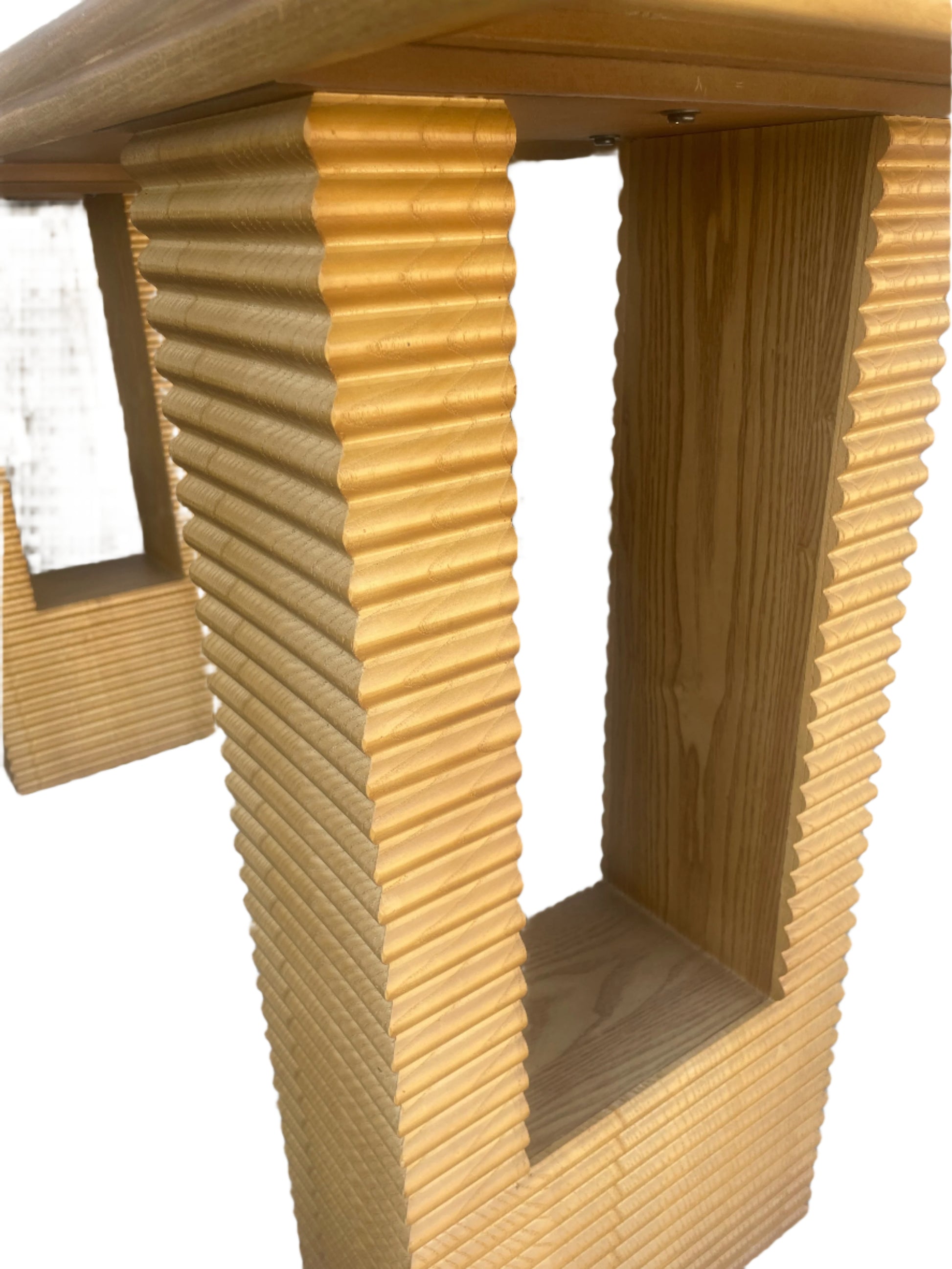 textured base console
