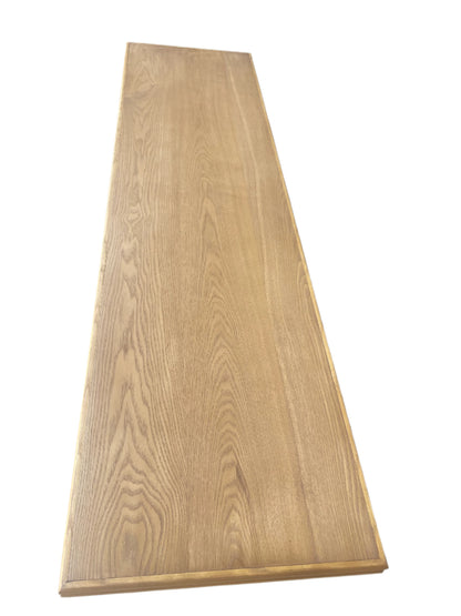 Click Wood Fluted Console Table