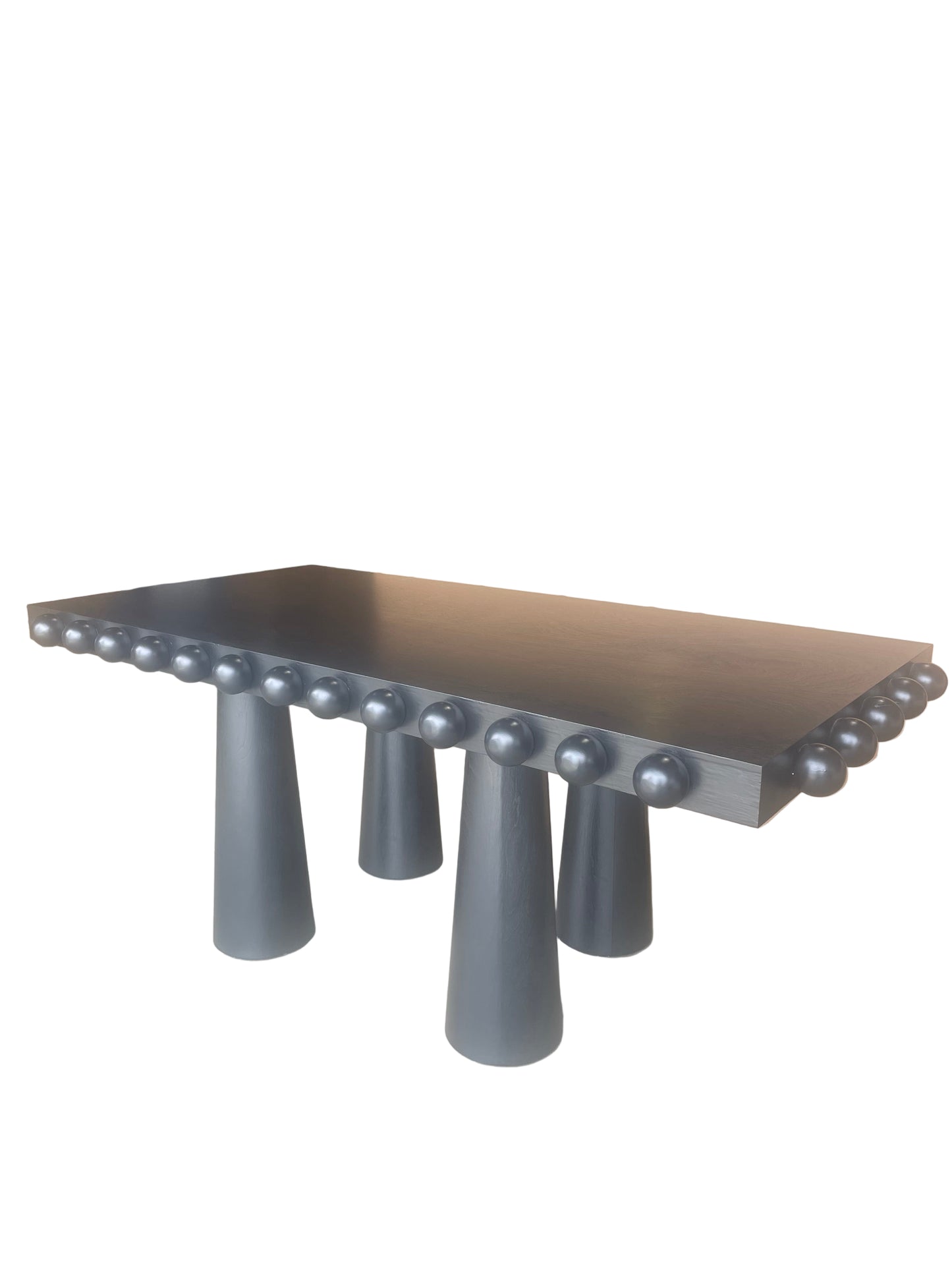 dining table with balls