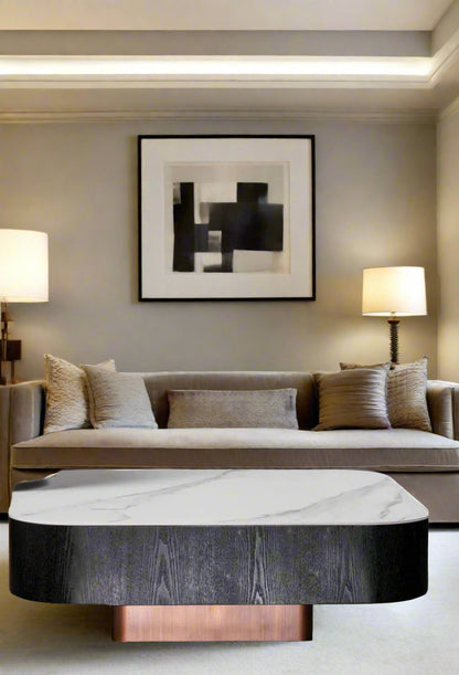 square oversized coffee table