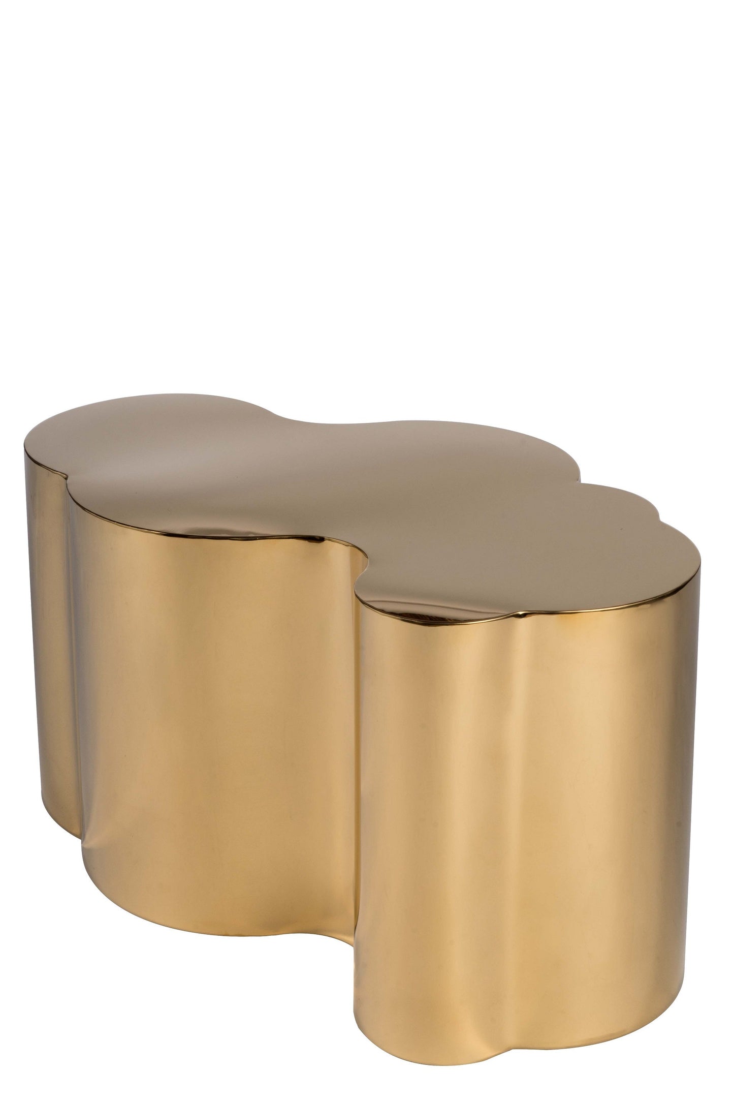 Kate And Luca Coffee Table Set in Gold