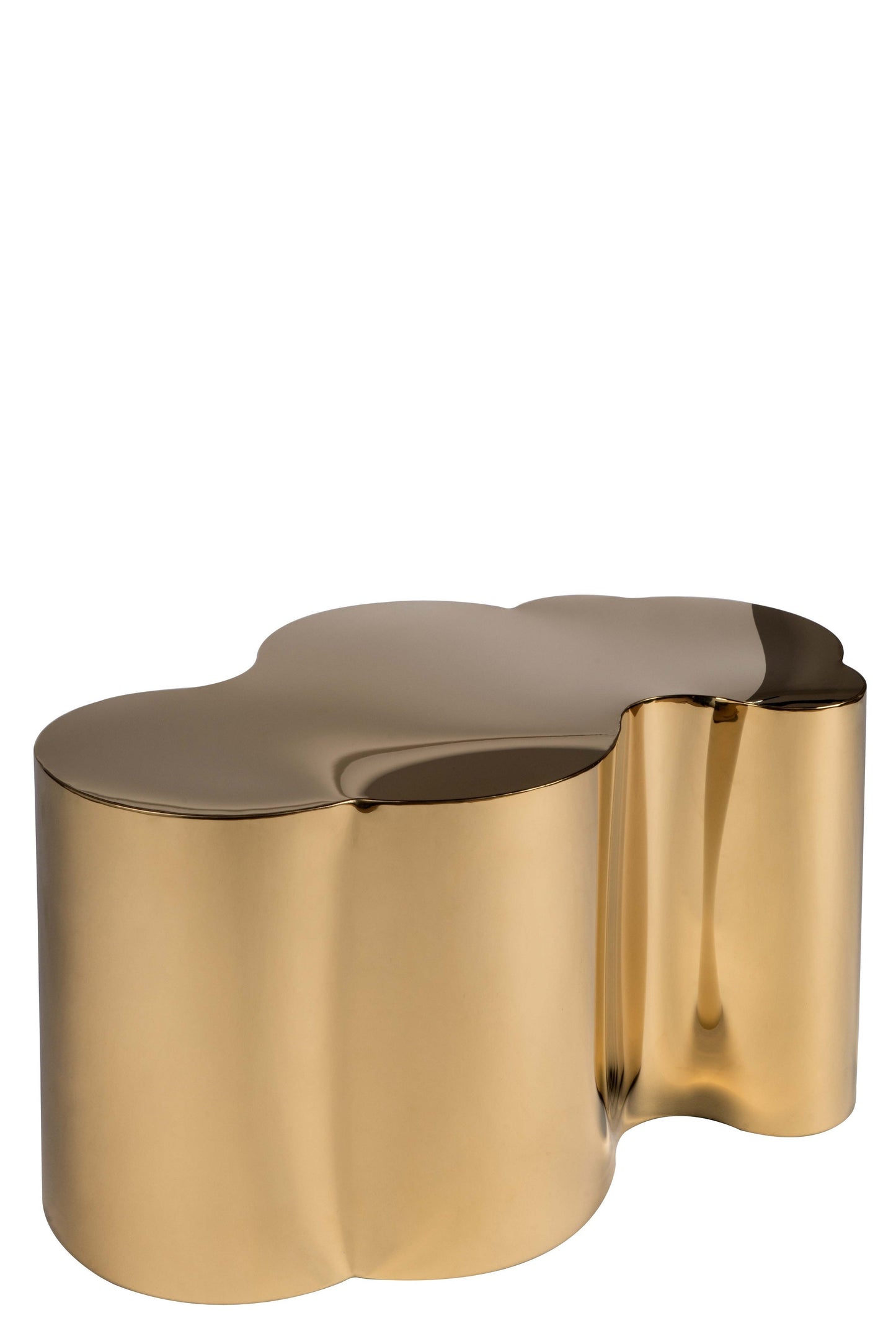 Kate And Luca Coffee Table Set in Gold