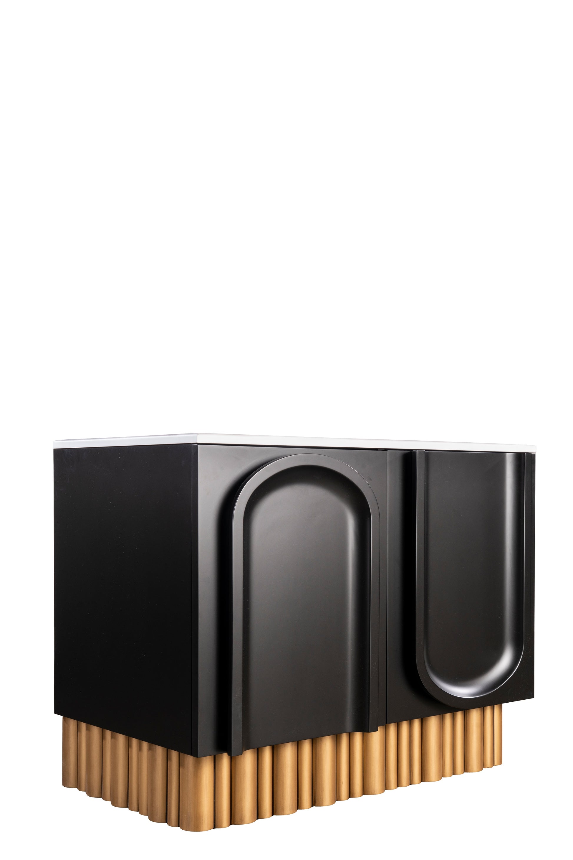 contemporary black cabinet storage