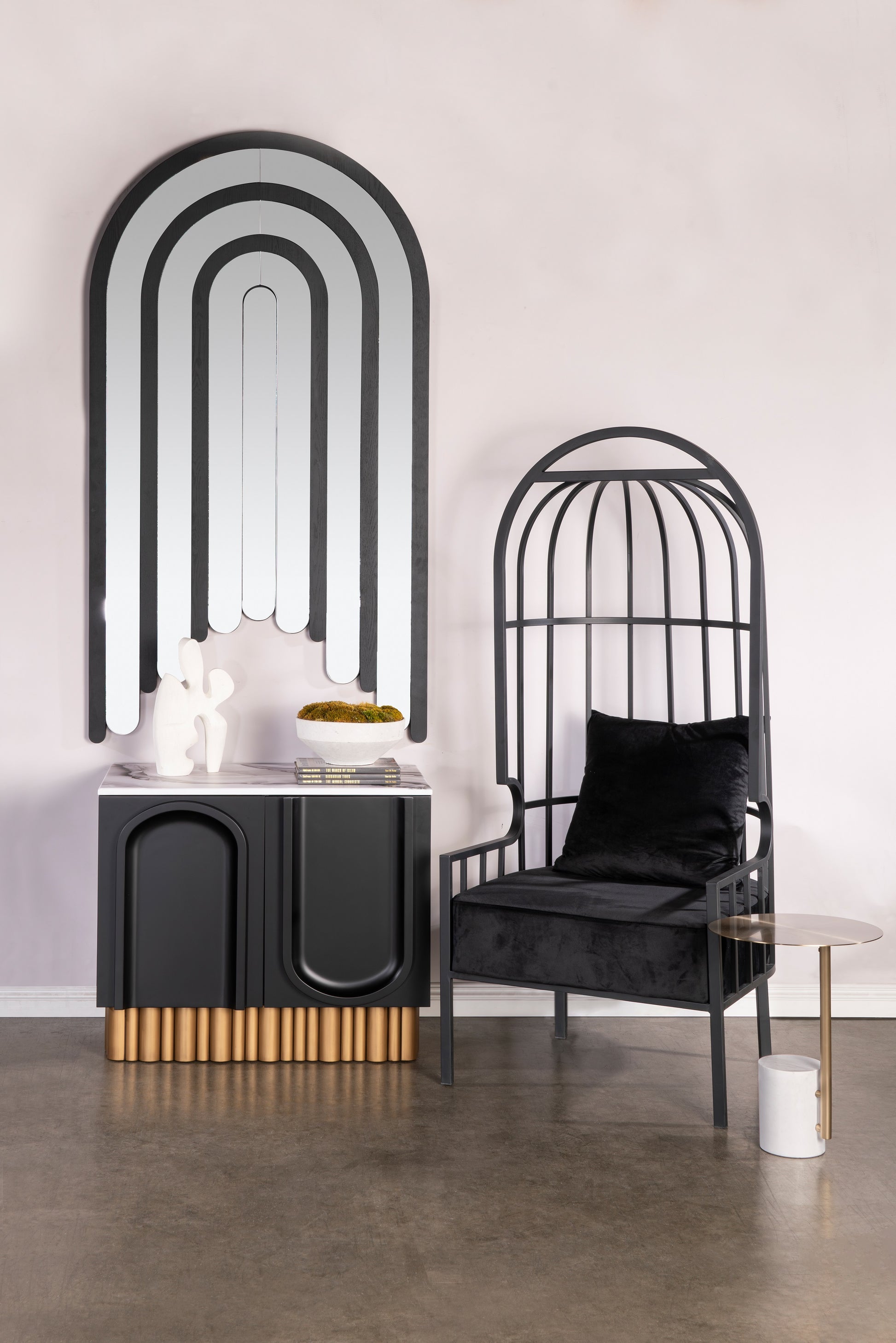 chic accent cabinet